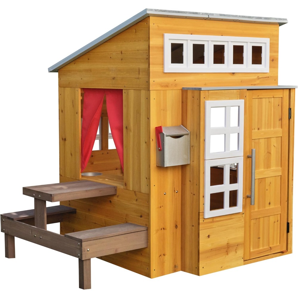 Modernes Outdoor-Spielhaus-Set – Kids Outdoor Grill Bewertung und Preis