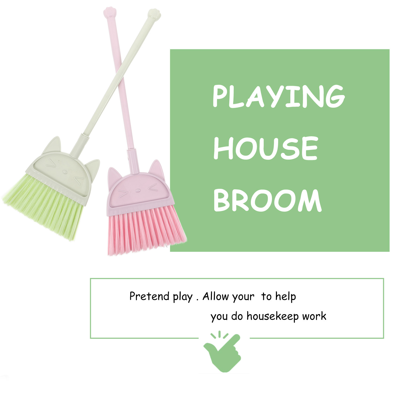 3-teiliges Kinderbesen-Set mit – Kids Outdoor Broom Bewertung und Preis