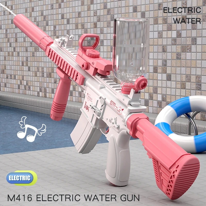 Elektrische Wasserpistole M416 – Kids Outdoor Water Toys Bewertung und Preis