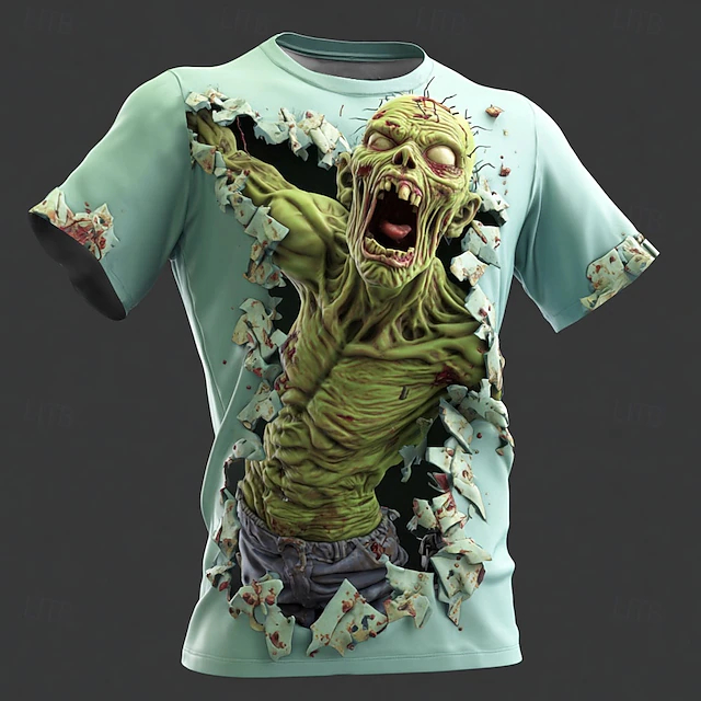 Herren Skelett Zombie 3D-Druck – Kids Outdoor Clothing Bewertung und Preis
