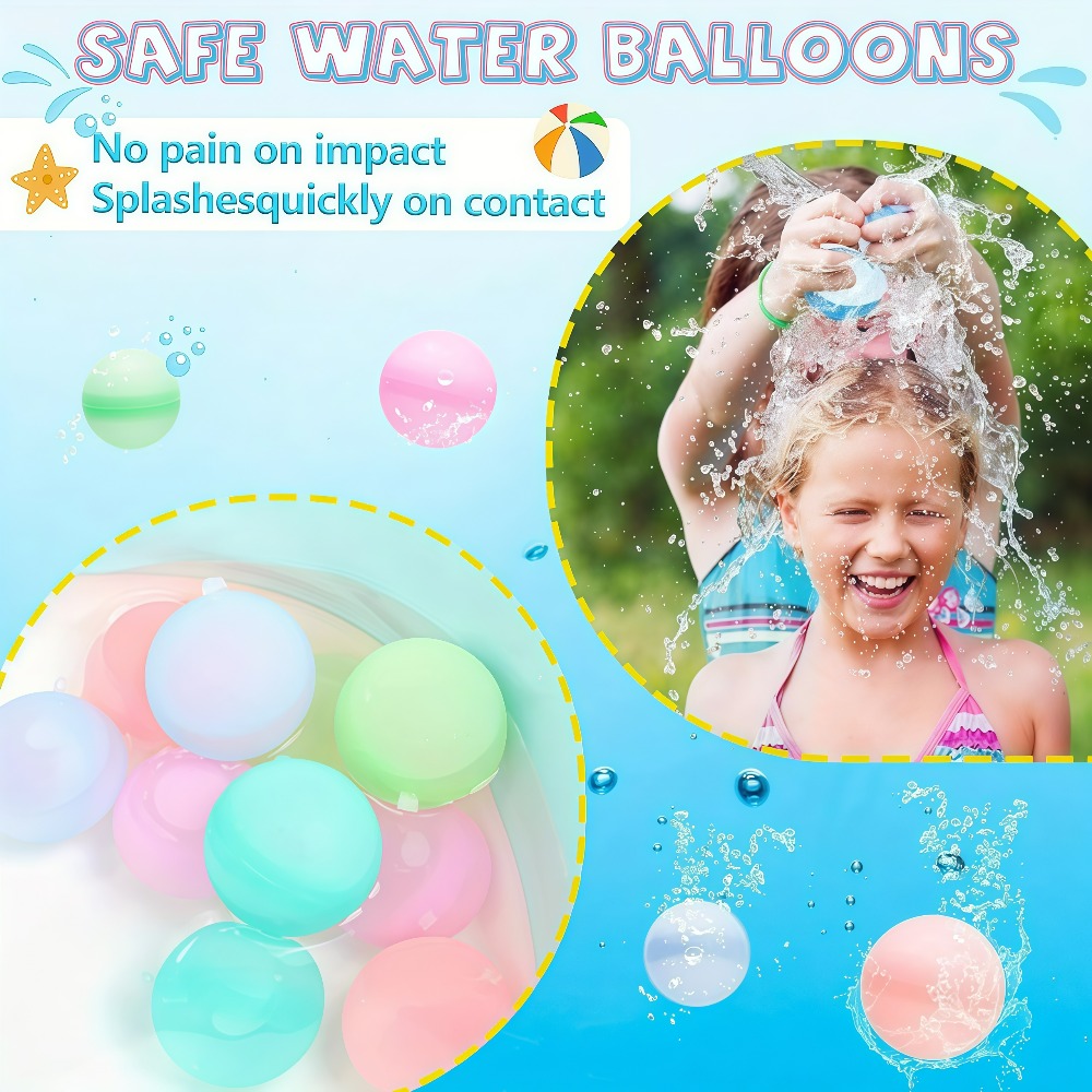 12/20/24/40 Stück wiederverwen – Kids Outdoor Water Toys Bewertung und Preis