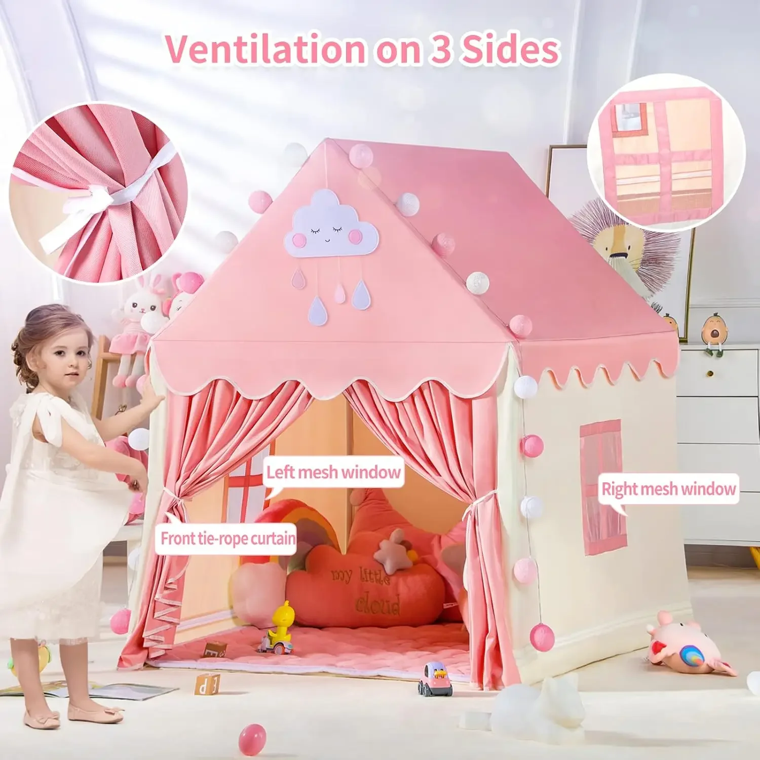 Kinder Spielen Zelt Prinzessin – Kids Outdoor Tent Bewertung und Preis
