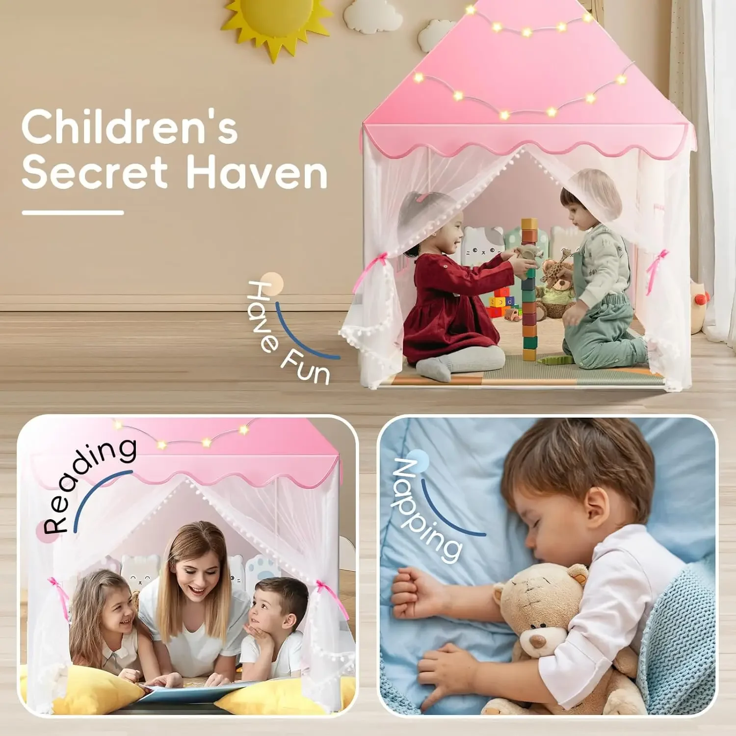 Kinder Spielen Zelt Prinzessin – Kids Outdoor Tent Bewertung und Preis