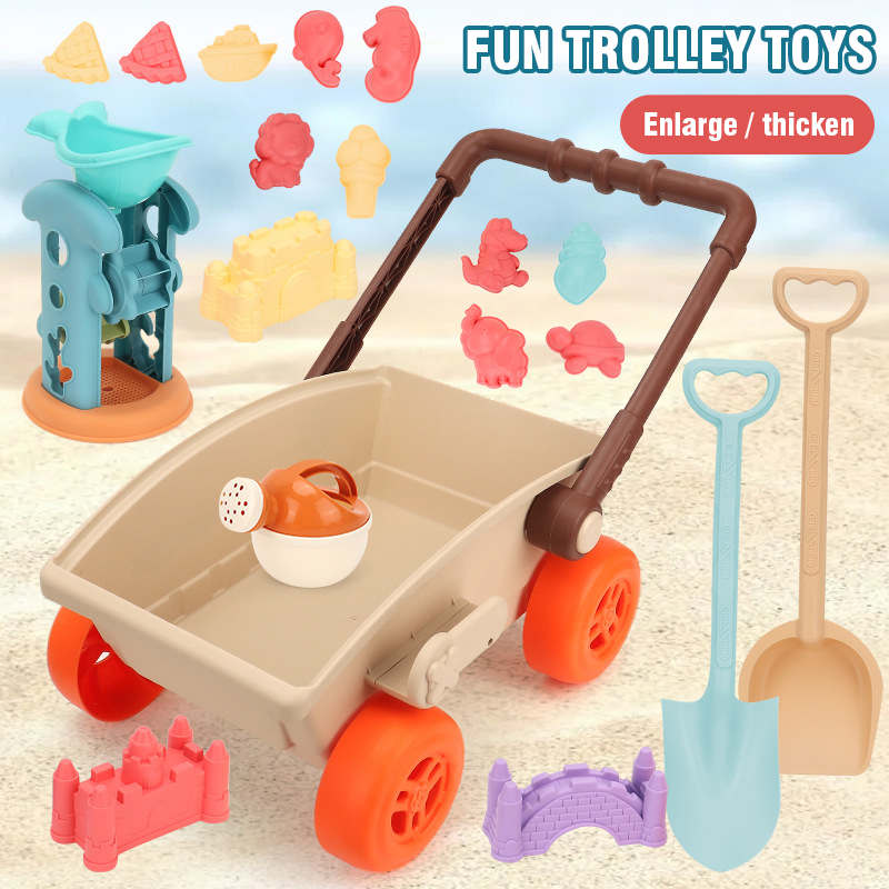 Kind Trolley Strand Spielen Sp – Kids Outdoor Water Toys Bewertung und Preis