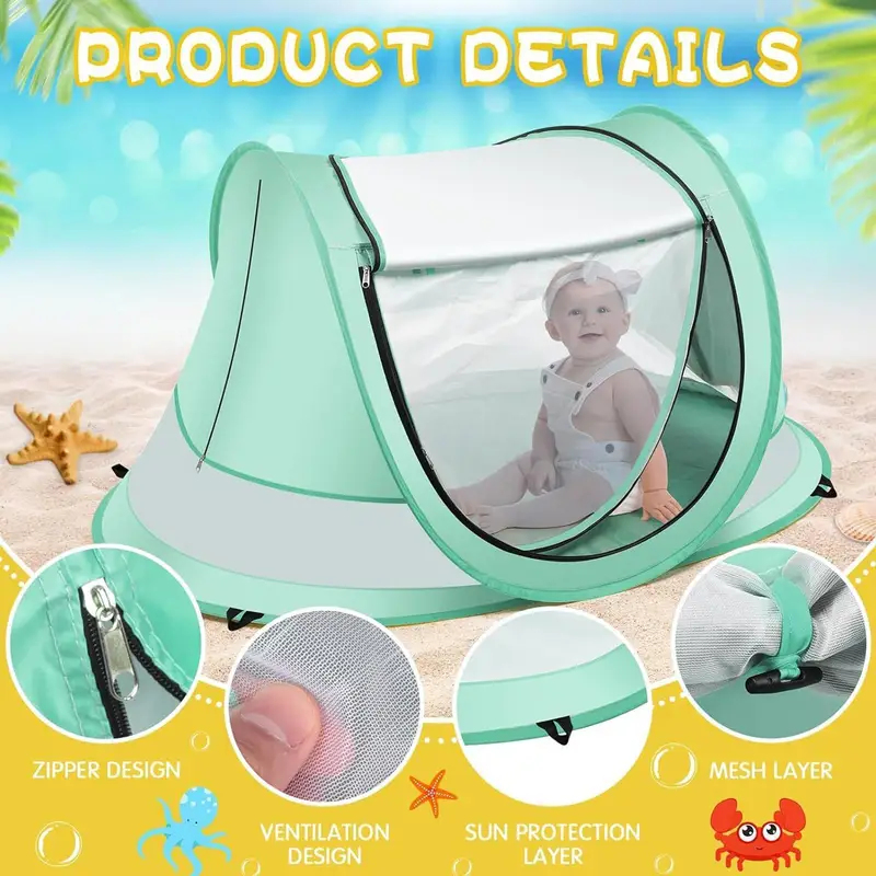 Strandzelt für Kleinkinder, UV – Kids Outdoor Tent Bewertung und Preis