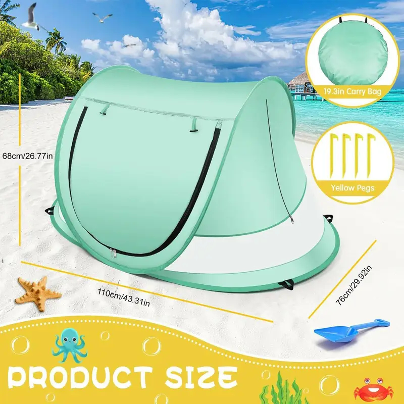 Strandzelt für Kleinkinder, UV – Kids Outdoor Tent Bewertung und Preis