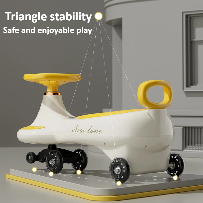 Niedliches Kinder-Schaukelauto – Kids Outdoor Music Bewertung und Preis