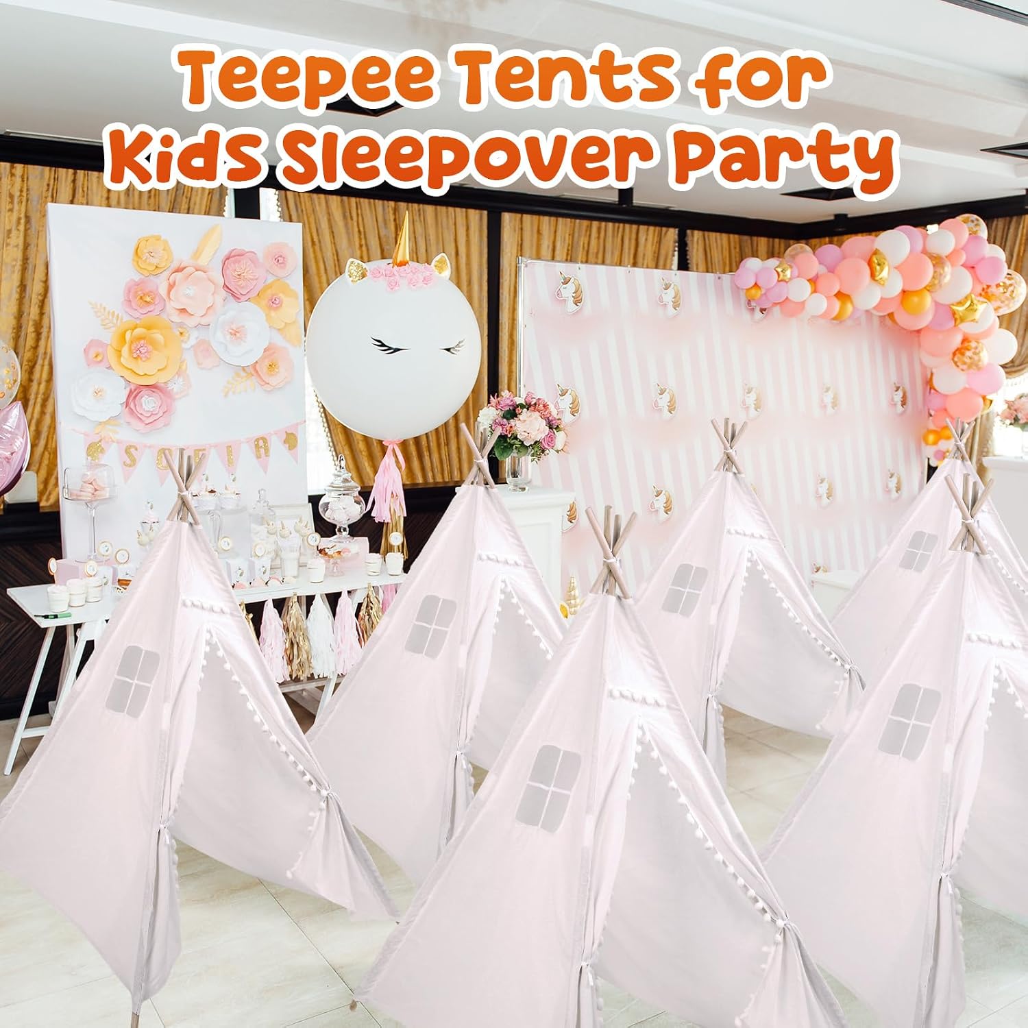 Windyun 6-teiliges Kinder-Tipi – Kids Outdoor Tent Bewertung und Preis