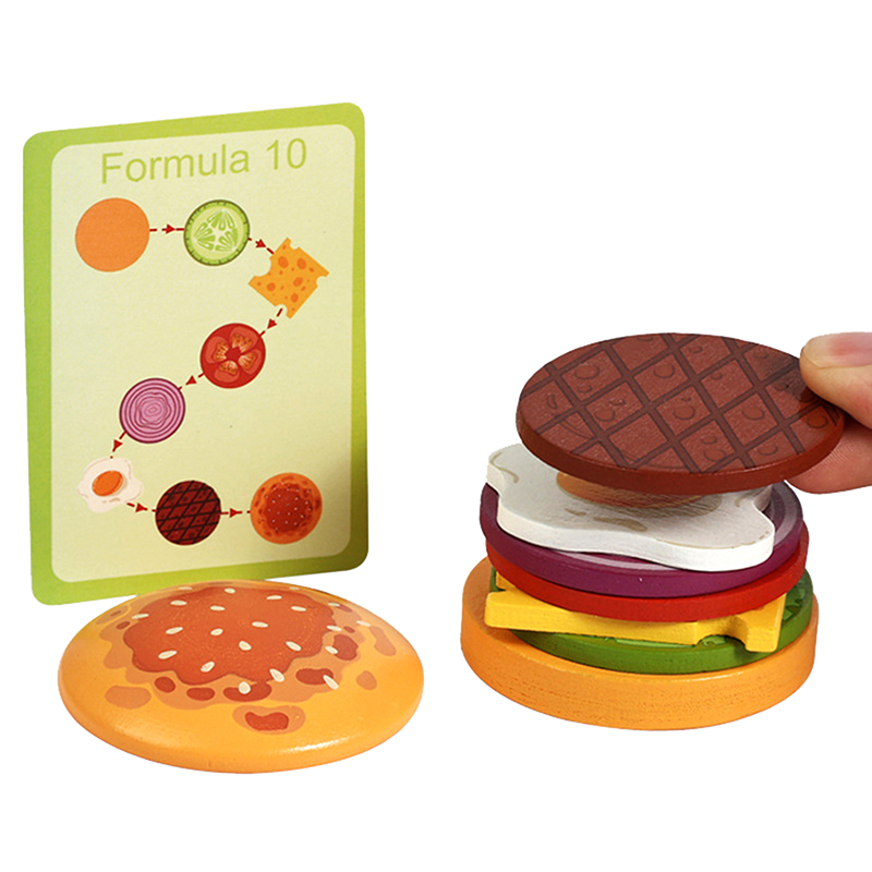 Neue hölzerne Hamburger-Sandwi – Kids Outdoor Kitchen Set Bewertung und Preis