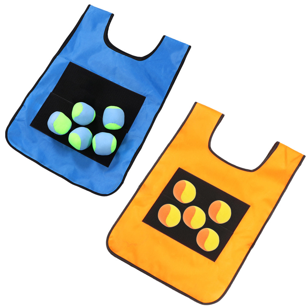 2 Sets Kinder-Klebeball-Weste  – Outdoor Games For Kids Bewertung und Preis