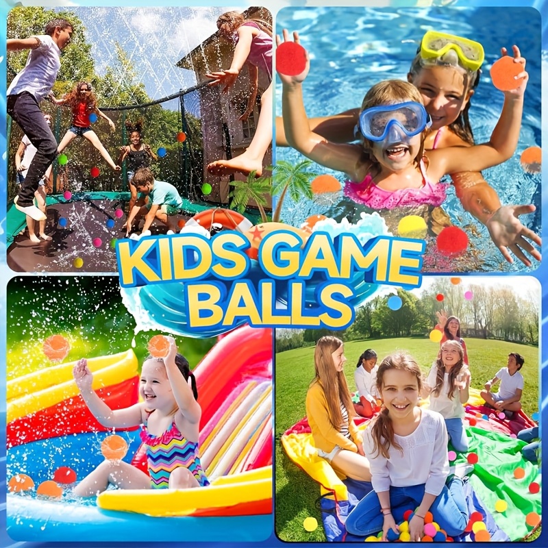 12/30/60Pcs Wiederverwendbare  – Kids Outdoor Water Toys Bewertung und Preis